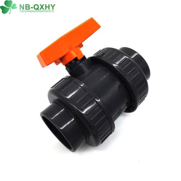Quality 1-1/4 prime PVC Ball Valves Check Valve Union Valve Butterfly Valve with TPE Seat Seal wholesale