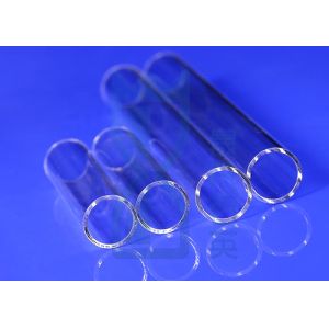 Custom Diameter Semiconductor Quartz Testing Tubing Transparent And Opaque