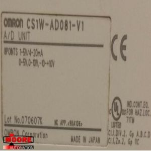 CS1W-AD081 CS1WAD081 OMRON Analog Input Module