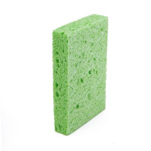 Biodegradable Cellulose Sponge Scourer for Kitchen Cleaning
