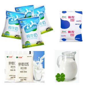 Pure Mineral Water 1000L Sachet Sealing VFF Packing Machine Honey Milk Packing