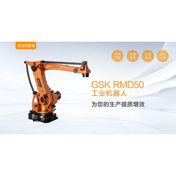 GSK RMD50 6 Axis Industrial Palletizing Robot Arm Maintenance Industrial Robotic