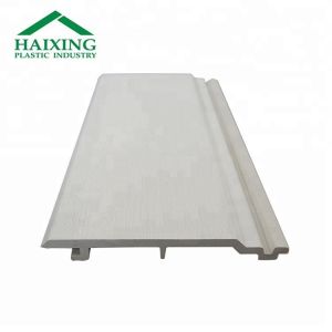 PVC/WPC Wood Plastic Composite Siding Panel for Modern Exterior Wall Cladding