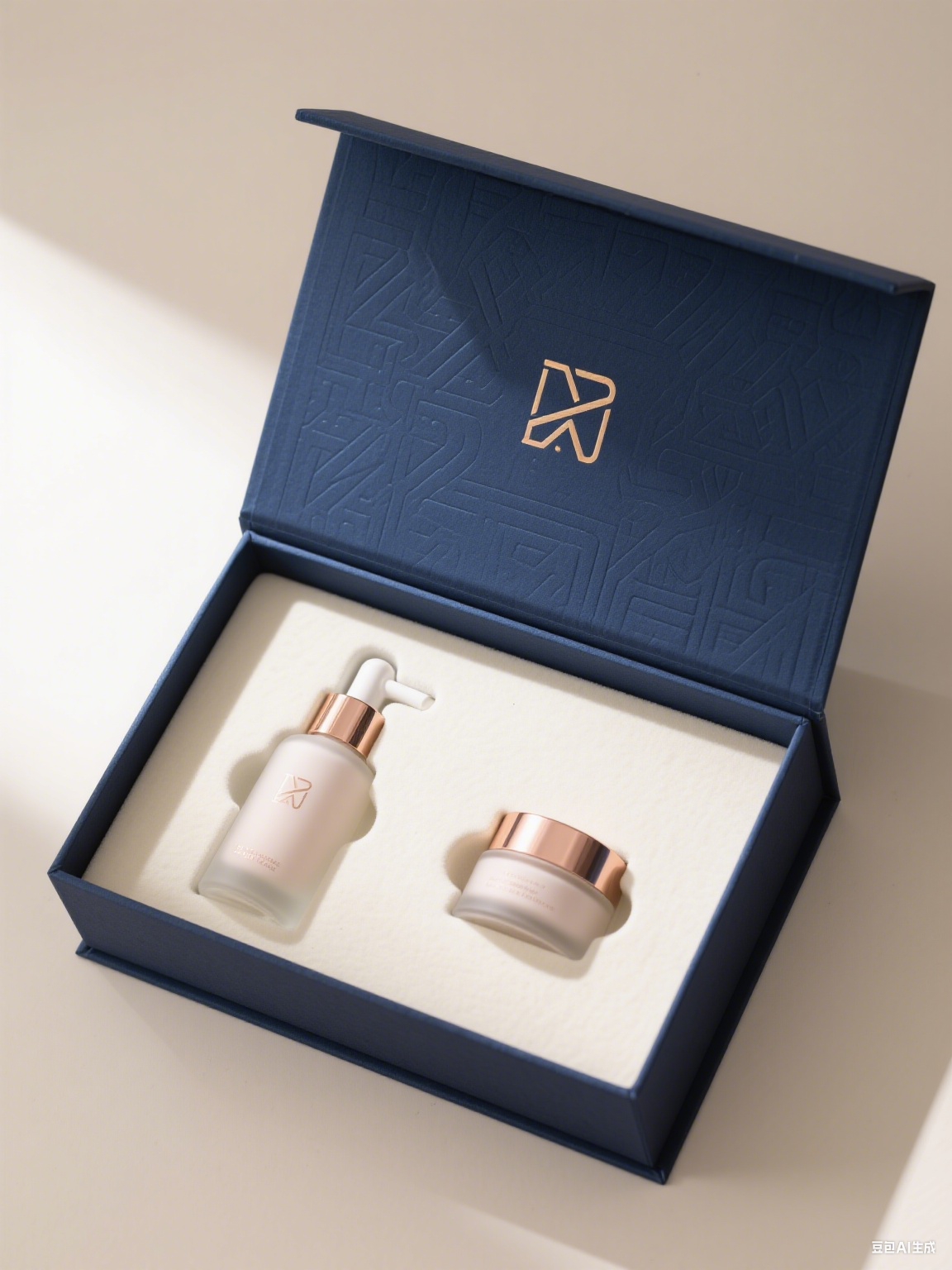 Custom Recyclable Skincare Paper Box with 4-color Printing and Glossy Matte