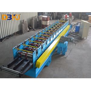Light Steel Stud And Track Roll Forming Machine With Chain / Gear Box Driven