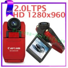 180 Degree Rotating Lens mini Car Camera DVR P6000