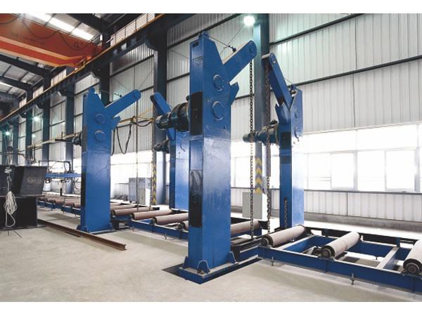 Quality 360° Chain Overturning I Beam Rotator Use 4x1.5 KW Motors Loading Capacity of T Tons I Beam Rotator wholesale