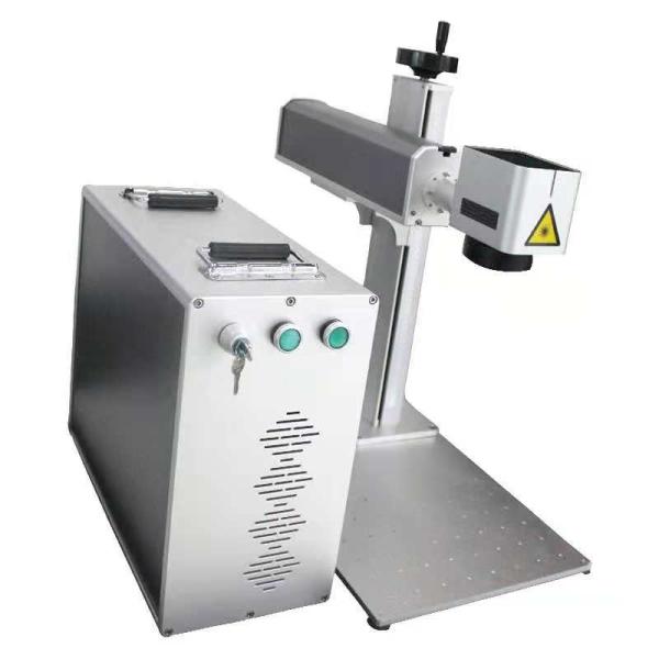 Quality IP54 0.003mm Precision 50W Fiber Laser Marking Machine For Brass wholesale