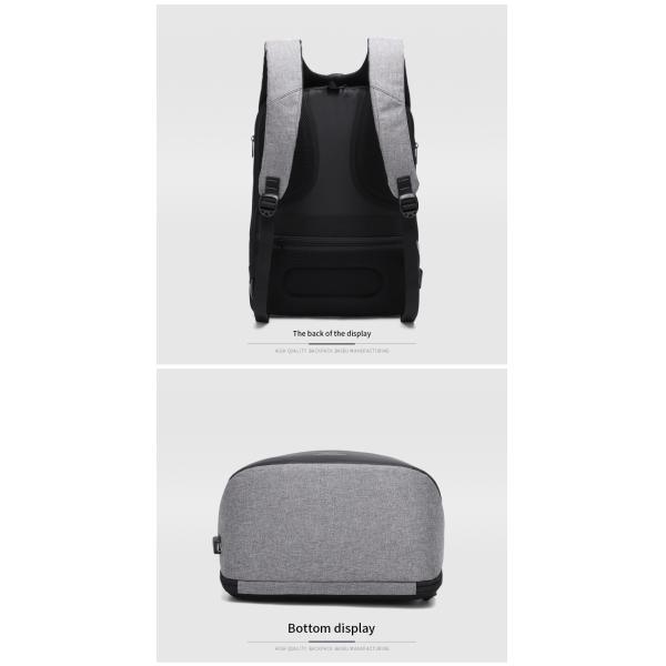 Burgundy Business Laptop Backpack BSCI Water Proof Backpacks With USB