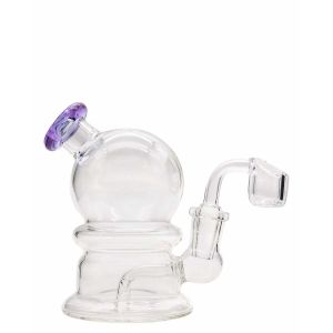14mm Nano Globe Rig Quartz Borosilicate Glass Hand Smoking Pipes