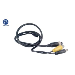 PVC 4 Pin Aviation Power And Video Cable For Vehicle Speed Monitoring System