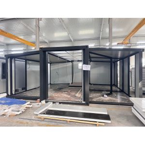 Modern Tiny Prefabricated Expandable Container Houses Folding House 20ft 40ft