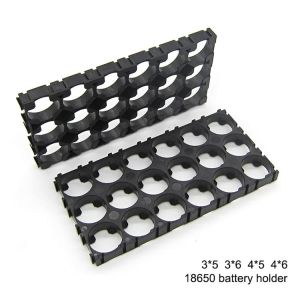 19.5mm Mobile Battery Raw Materials , Spacing 18650 Battery Holder 3 Cell