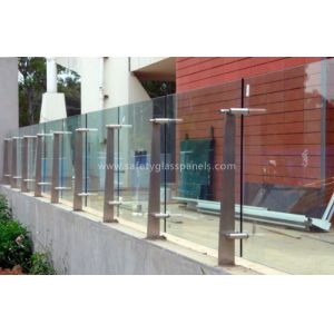 China High Strength Security Toughened Glass Balustrades And Handrails on sale