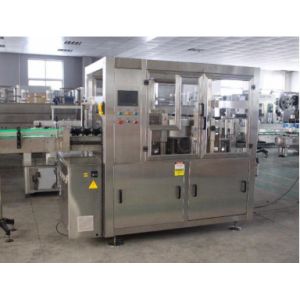 AC 3Phase 0.07mm Bottle Sticker Labelling Machine Hot Melt Glue Labeler