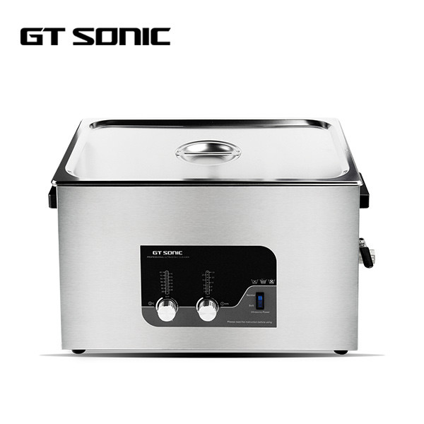 Quality High Effiency Medical Ultrasonic Cleaner , Square SONIC Ultrasonic Cleaner 27L wholesale