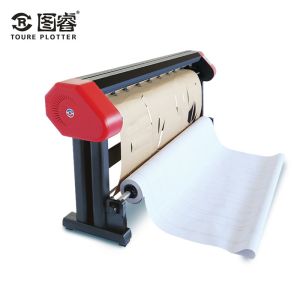 Vertical Flatbed Pen Plotter With Continuous Ink Supply 60 Meters / Hour