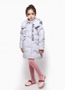 China Chinese Clothing Companies Kids Snow Suit Long Style White Duck Down Coat Kids Warm Girls Winter Jacket on sale