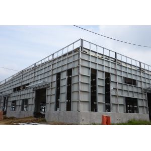 Supporting Third Party Test Pre Designed Steel Structure Frame Warehouse Office