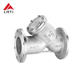 Cheap Three Way Titanium Ball Valves Gr1 Gr2 8-Inch Class 150 DN 15-250 For Water Supply for sale