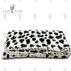Leopard Skin Pattern PP Cotton Stuffed Baby Loveable Infant Quilt For Newborn
