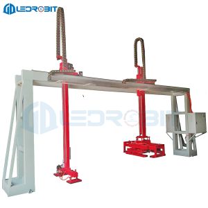 Cheap Automatic Brick Loading Unloading Machine with 2.5 Meters Max Unloading Height Up To 3 Meters Reach and 800 kg Weight for sale