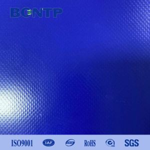 China Fireproof Covering Material PVC Coated Fabric Tarpaulin Waterproof 0.5mm Thickness on sale