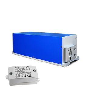 150KHz Laser Marking Engraving Machine YVO4 15ns For Plastic Bag Barcode