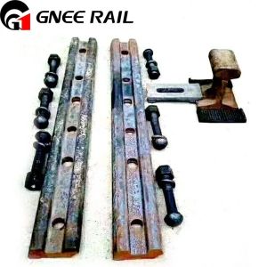 High Performance UIC54 Steel Rail Fishplate with 6 Holes Compatibility and