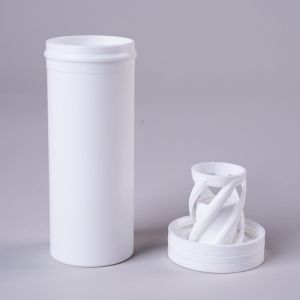 PP Biodegradable Effervescent Tablet Tube Bottle for Non-Disposable VC Medicine