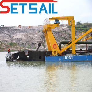 Cummins Engine Siemens PLC 3500m3 Cutter Suction Sand Dredger for Large-Scale