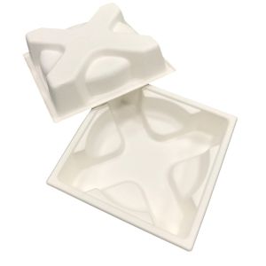 Bamboo Sugarcane Pulp Packaging 0.8mm Thickness Thermoformed