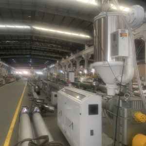 Fully Automatic PE 100kg/H Plastic Pipe Machine With ABB Inverter