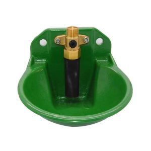 0.2Mpa Brass Nipple Powder Coated 0.5L Sheep Water Bowls