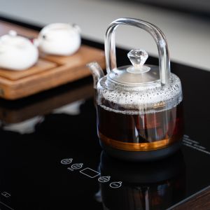 75W Dual-Zone Temperature Zone Wireless Charging Coffee Table with 2 Refrigerate