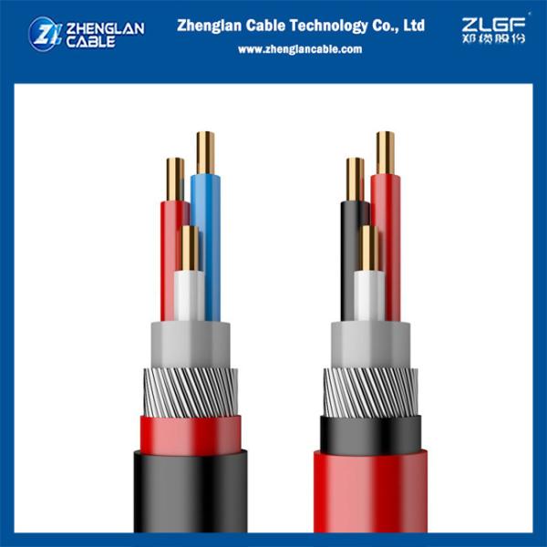 Quality 0.6/1kv SWA armored cable Cu/pvc/pvc/swa/pvc 3x6mm2 IEC60502-1 / IEC60228 wholesale
