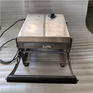600W Manual Tray Sealing Machine Tray Box Sealer Machine SUS304 6061 Aluminum