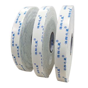 Super Sticky Industrial Strength Double Sided Sponge Tape With White Color