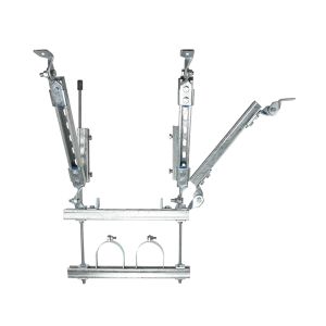 1.8mm Durable Metal Steel Structure Pipe Seismic Brackest Supports Hanger For