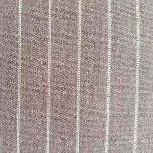 Polyester Rayon 4 Way Spandex Fabric in Stripe Pattern for Suits