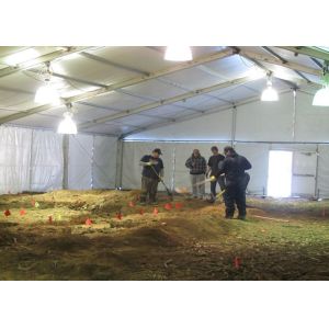 Transparent 15mx50m Storage Warehouse Tent for archaeological