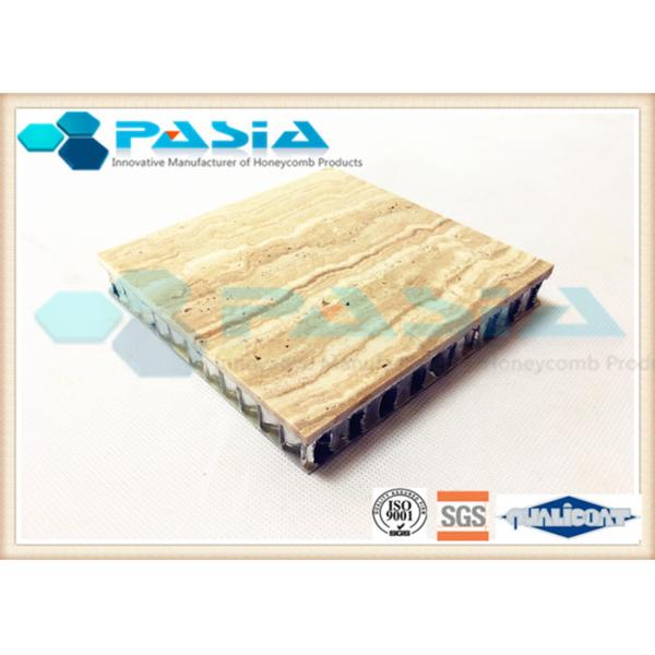 Travertine Stone Honeycomb Panel for Outdoor Decoration Use with Surface