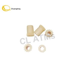 01750053977 Wincor Clamping 15T Yellow Short Gear Wincor ATM Transport Mechanism