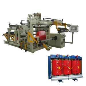 Cheap Dry Transformer Foil Winding Machine Two Layers Copper Sheet Winder for sale