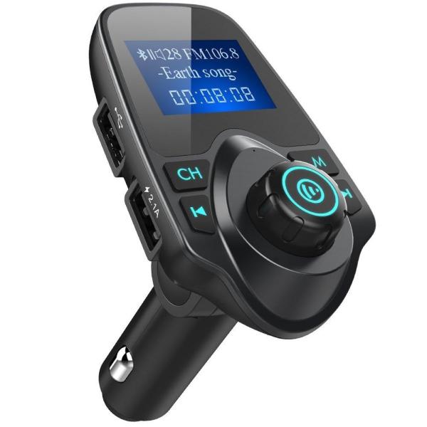 Folder Change Bluetooth FM Transmitter AUX USB Modulator With Wireless MP3