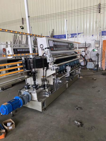 Quality PLC Controlled 9 Motors Manual Window Glass Edging Grinding Machine for Customization wholesale