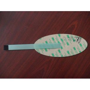 Embossed Waterproof Tactile Membrane Switch 250V DC Insulation Resistance