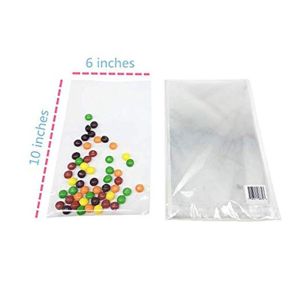 100 Count 9 X 12 inch 2 Mil Clear Plastic Reclosable Zip Bags Resealable Lock