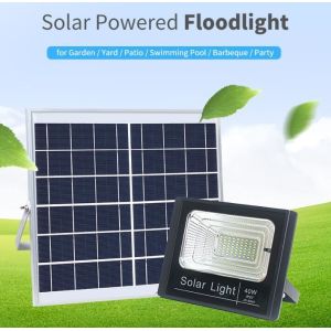 200W Power Solar Billboard Light Security Flood Lights 8800L Stainless Steel