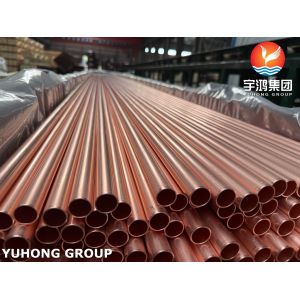 China ASTM B111 C12200 Copper Tube for Condenser Heat Exchanger on sale